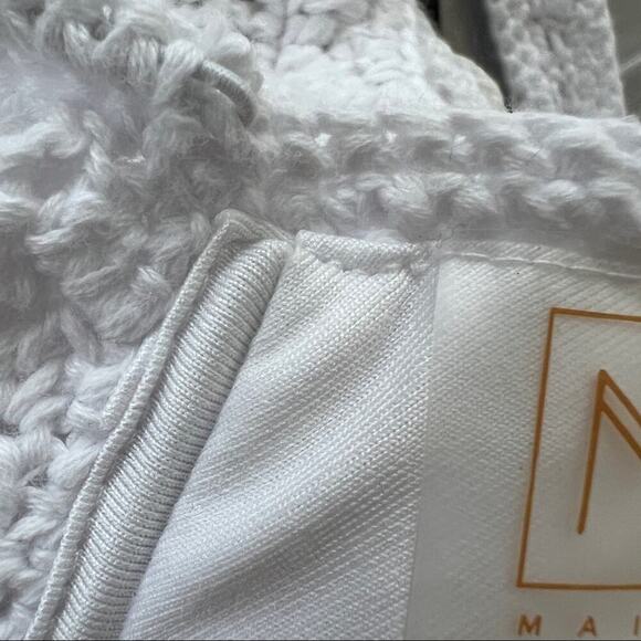 NWOT Maiyo Daisy High Waisted Bikini Set in White - Picture 11 of 13